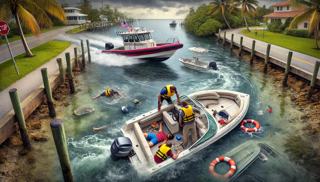 in florida, which of the following is a situation that requires a boating accident report be filed?