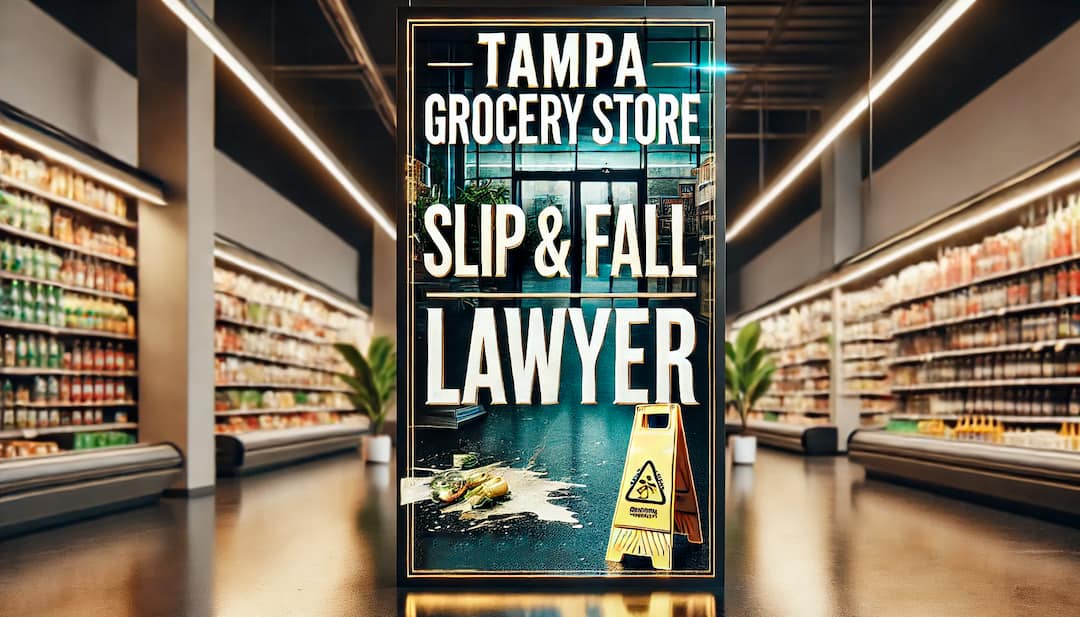 Tampa Grocery Store Slip And Fall Lawyer