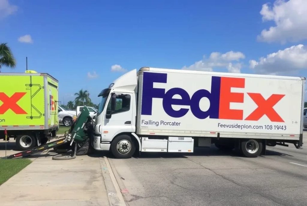 abogado de accidentes de camión fedex en tampa