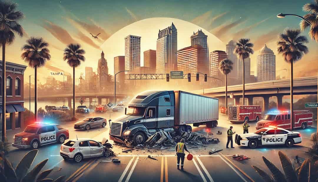 what is the maximum amount of damages that can be recovered in a tampa truck accident case